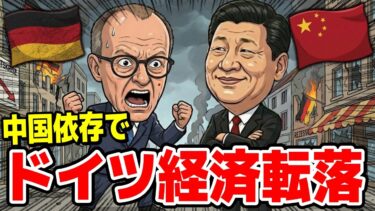 🇩🇪ドイツ経済が中国依存で急失速…。日本も危機的状況か？