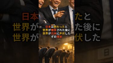 日本は終わったと世界が嘲笑された後に世界が日本に平伏したその理由＃海外の反応＃日本の最先端技術＃AI開発