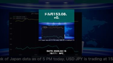 【速報】ドル円153.08円、上昇+0.21円！最新相場動向解説🚀