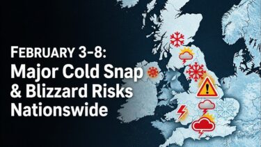 February 3–8: Major Cold Snap & Blizzard Risks Nationwide