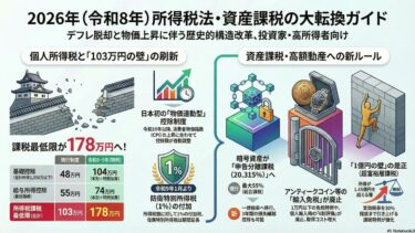 【2026年大改正】インフレ・デジタル時代の新税制から資産を守る全手法