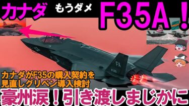 【ゆっくり解説・軍事News】自衛隊引き渡しまじか！カナダがグリペンに熱視線か、GCAP日加の独自軍事体型構築開始？