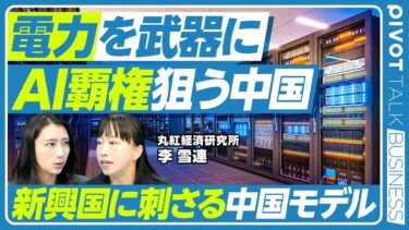 【中国の再エネ 世界シェアの現状】AI開発競争と電力問題／欧州の対中姿勢の行方／再エネ輸出と国際勢力図／中国再エネの課題／日本企業の向き合い方／丸紅経済研究所