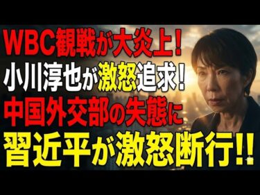 【緊迫】WBC観戦が外交問題に発展か　台湾首脳級訪日で日中に新たな火種