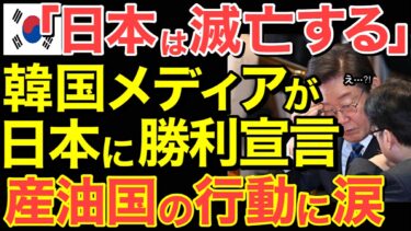 【海外の反応】「イラン情勢で日本は完全終了した！」隣国メディアが日本に勝利宣言…ホルムズ海峡封鎖で産油国が取った日本へのとある行動に隣国全土が騒然に・・【にほんのチカラ】