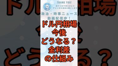 ドル円相場 今後どうなる？金利差の仕組み