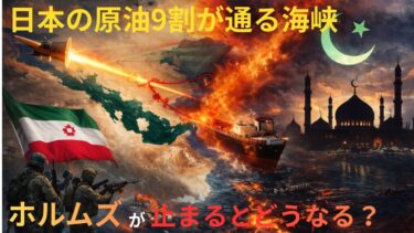 「ホルムズ海峡が止まると日本が詰む」— エネルギー安全保障の死角