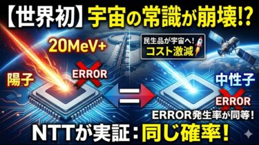 【世界初】NTTが宇宙開発の常識を覆す！半導体の「宇宙車検」が劇的に進化