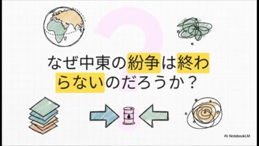 世界史探究34：なぜ中東の紛争は終わらないのか？パレスチナ問題の根本原因を世界一わかりやすく解説！