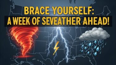 Brace Yourself: A Week of Severe Weather Ahead!#SevereWeather #TornadoThreat