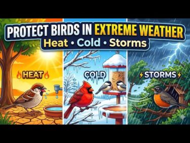 Protecting Birds in Extreme Weather | Essential Avian Care for Heat and Cold