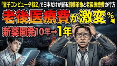 「量子コンピュータ-叡2-」で日本だけが握る創薬革命と老後医療費の行方