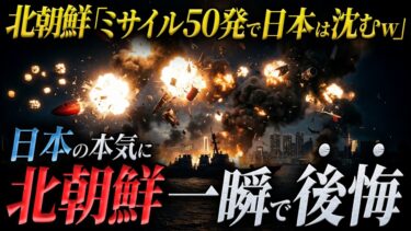 【日本の本気】もしも北朝鮮がミサイル50発を同時発射したら…日本の防衛力を舐めた北朝鮮の末路【AIシミュレーションドラマ】