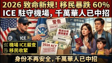 在美華人必看！機場嚴查、移民收緊、交通監控，5 大保命指南 #美國移民政策  #華人在美國 #美國綠卡 #美國生活  #TSA 罷工 #赴美旅行
