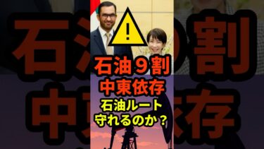 【衝撃の事実】日本の石油の約9割は中東…高市総理が動いた理由 #shorts #政治 #高市早苗 #高市総理 #日本外交 #中東情勢 #エネルギー安全保障