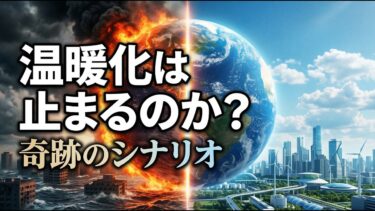 今後の世界情勢から考察する、温暖化完全ストップ奇跡のシナリオ。