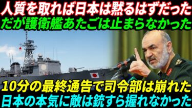 【海外の反応】「日本は金で引く」と笑ったイラン司令官が凍りついた…護衛艦あたご“8時間突入”で全てが終わった