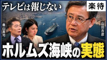 【石油危機は回避できる】ホルムズ海峡「実質封鎖」の正体／日本に残された切り札は…海のスペシャリストが深掘り解説《国民民主党・山田吉彦×奥山真司》