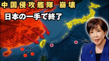 日本の一手が天才すぎる…中国の侵攻艦隊が一瞬で無力化