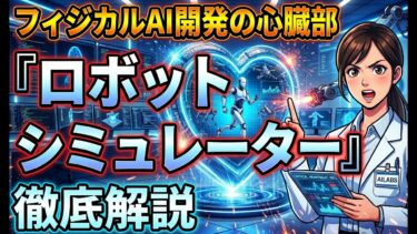 フィジカルAI開発の心臓部「ロボットシミュレーター」とは？GazeboとIsaac Simを徹底比較！