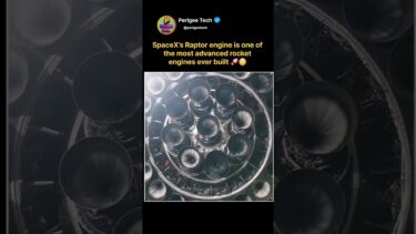 SpaceX’s Raptor Engine Is Next-Level Rocket Tech 😳🚀 #shorts #spacex #rocket