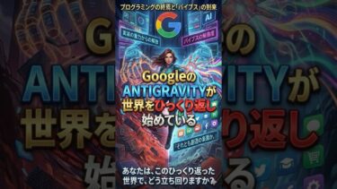 GoogleのAntigravityが世界をひっくり返し始めている