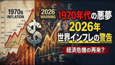 【国際 経済】1970年代の悪夢が再来？ 2026年、世界経済を襲うインフレの警告