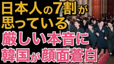 【海外の反応】日本人の７割が思っている本音に隣国人が驚愕！！まさかの厳しい本音に隣国が真っ青に…【にほんのチカラ】