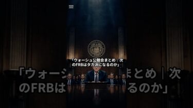 「ウォーシュ公聴会まとめ｜次のFRBはタカ派になるのか」 #米国株 #お金 #資産運用 #frb #FRB議長
