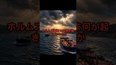 ホルムズ海峡 いま何が起きているのか#shorts  #国際ニュース#ホルムズ海峡