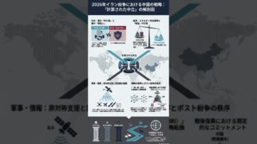 一発も撃たずに中東紛争を制覇？「第3の国」の恐るべき戦略 #shorts