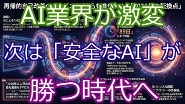 AI暴走は止められるのか…世界で“AI安全性”競争が始まる