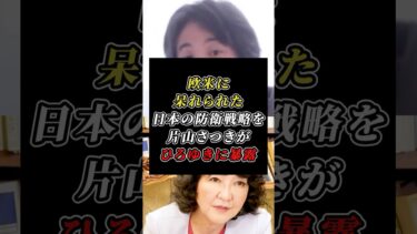 「核ミサイルには飽きちゃった」片山さつき大臣が北朝鮮の新戦略をひろゆきに大暴露 #自民党 #片山さつき