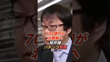 桜井誠「700億円が北朝鮮に流れている」