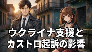 【最新】ウクライナ支援の現状とカストロ起訴の影響｜国際情勢ニュース解説