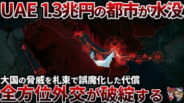 【自国民11%の地政学的死】UAEが二大覇権の緩衝地帯で生殺与奪を喪失した属国化の末路【ゆっくり解説】