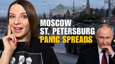 MOSCOW SAINT PETERSBURG: FULL-PANIC MODE Vlog 1398: War in Ukraine