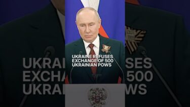 Ukraine refused an exchange of 500 Ukrainian POWs. #putin #russia #ukraine #ww2
