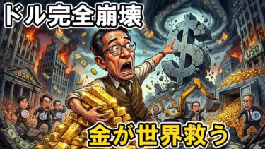【緊急警告】2026年、米ドル崩壊の始まり！？FRBが利下げ停止でも金は暴騰へ…中央銀行が史上最大規模で金を買い続ける本当の理由