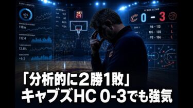 【国際 スポーツ】「分析的に2勝1敗」キャブズHC 0-3でも強気