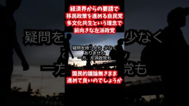 日本の移民政策についてどう思っていますか? #自民党 #公明党 #参政党 #国民民主党 #日本維新の会 #高市早苗 #立憲民主党 #中道改革連合 #選挙
