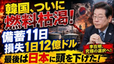 【韓国沈黙崩壊】「日本不要」と叫んだ大統領が東京へ26回SOS…エネルギー危機の裏側