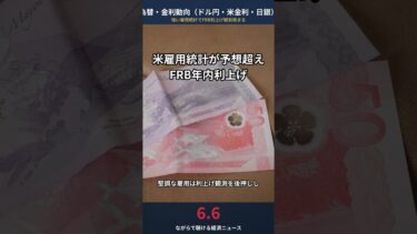 【6/6 為替】米雇用統計予想超えでFRB利上げ確率68.4％に急上昇！ドル円160円台の動向は？