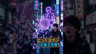 ビットコインへの量子攻撃；世界中のBTCがすべて盗まれる日！ 🔥  #ビットコイン #chatgpt #ブロックチェーン