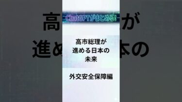 高市総理が進める日本の未来外交安全保障編#高市早苗 #安全保障 #日米同盟 #外交 #憲法改正 #防衛政策 #政治ニュース #時事問題 #ショート動画