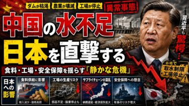 中国の水不足は日本を直撃する――食料・工場・安全保障を揺らす「静かな危機」
