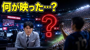 『news zero』W杯特集で何が映った…？たった数秒の映像が大論争へ