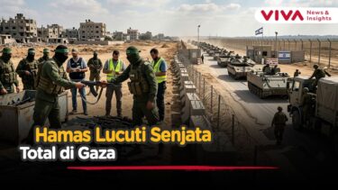 SEPAKAT! Hamas Cs Lucuti Senjata, Pasukan Israel Ditarik dari Gaza