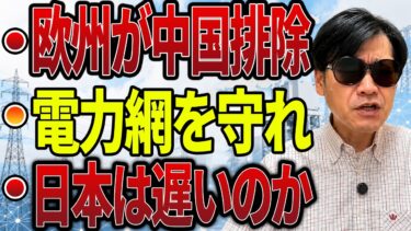 【日本の政治】EU、中国排除へ！電力網に中国製インバーターはアウト！福岡自民カツアゲ「まずは家を売ってこい」の闇！