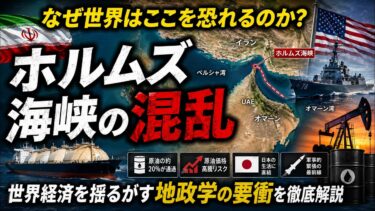 なぜ世界はホルムズ海峡を恐れるのか？ 世界経済を握る”世界一重要な海峡”を地政学から徹底解説　#ホルムズ海峡#地政学 #中東 #イラク